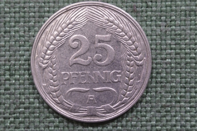 25 пфеннигов 1910 года, А, Германия, Веймар