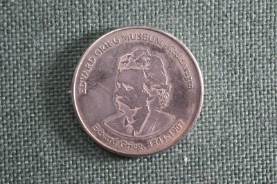 Коллекционная монета "Музей Эдварда Грига", Норвегия