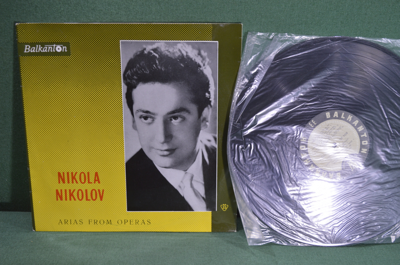 Купить Винил, 1 lp. Никола Николов, Арии из опер Джакомо Пуччини ...