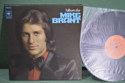 Винил, 1 lp. Майк Бранд. Mike Brant L'album D'or. CBS, Франция, 1972 год.