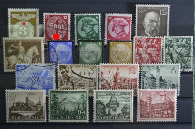 Почтовые марки, 3-й Рейх. Фашистская Германия. Набор № 4