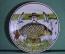 Фарфоровая декоративная тарелка "Рыбак". Авторская работа, Андрей Галавтин.