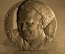 Настольная Медаль Аркадий Гайдар . Скульптор И.П. Федин.