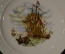 "Старинные корабли", серия тарелок, 1970 год. ("Pontesa", Испания)