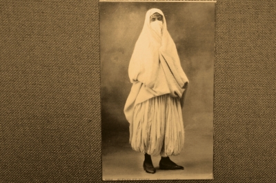 Колониальная открытка/антропологическая фотография.Северная Африка. "Scenes et Types - Mauresques"