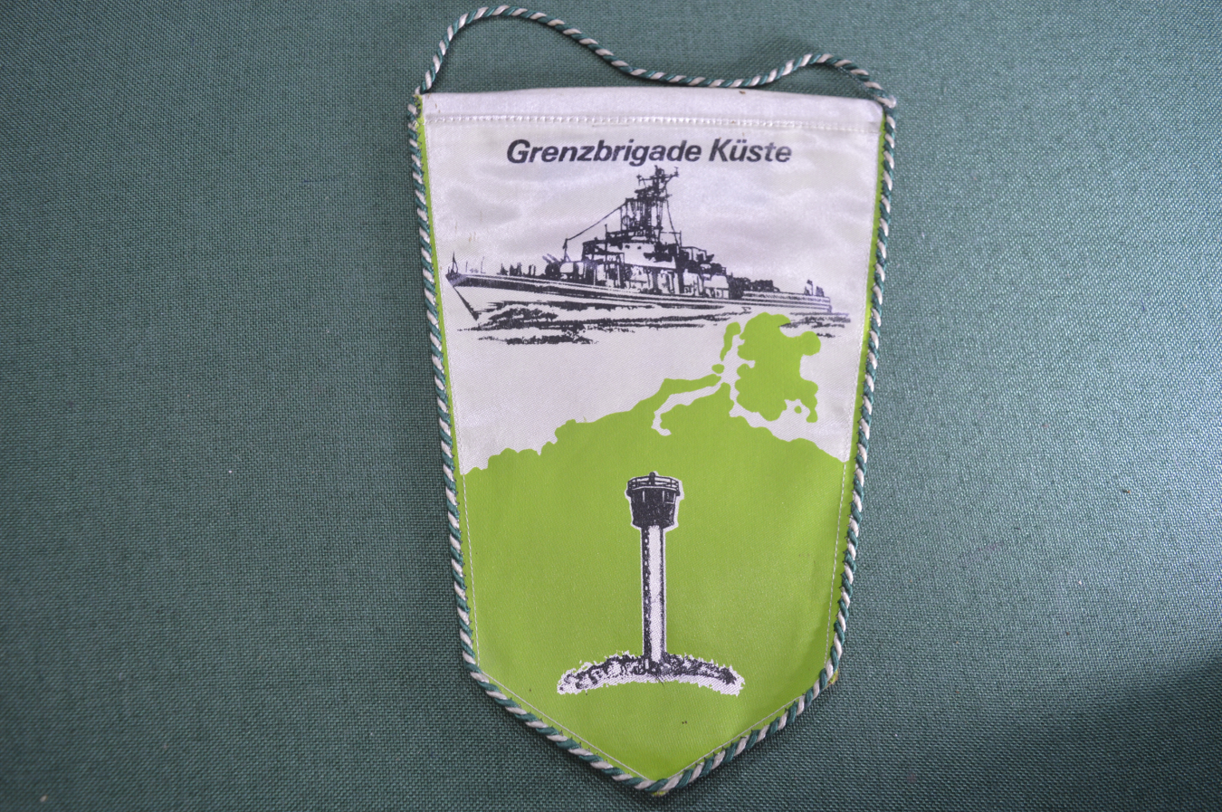 Купить Вымпел "Grenzbrigade Kuste Volksmarine". Военно-морской флот ...