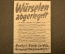 Американская листовка 1945 года. Flugblatt USA Frühjahr 1945: "В оцеплении". Оригинал.