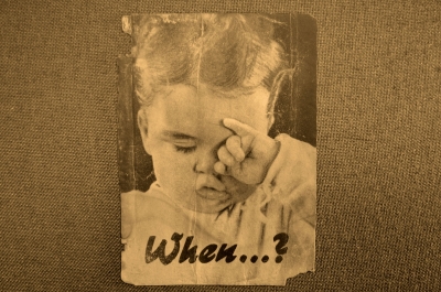 Немецкая листовка для американцев. «Когда ? ...» (сын узнает что папа не вернется) 1944 год