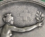 Стрелковая медаль 1895 года, серебро. Федеральный стрелковый Фестиваль в Винтертуре, Швейцария.