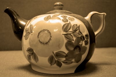 Чайник, Гжель, керамика, 1992 год