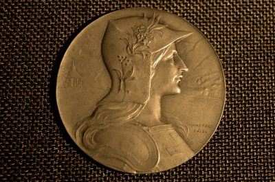 Стрелковая медаль, 1901 год, Люцерн, Швейцария.