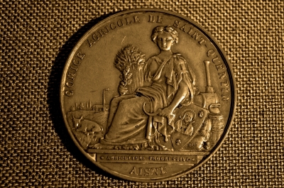 Медаль Агровыставки с Сан-Квентине 1890 год.