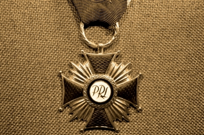 Золотой крест "За заслуги" (Орден заслуги), Польша.