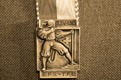 Стрелковая медаль по полевой стрельбе, Швейцарская федерация стрельбы, 1951г.