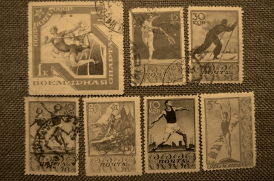 Всемирная спартакиада 1935 (ИТЦ:500), Спорт в СССР 1938 (ИТЦ: 645-650)