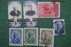 Почтовые марки В.И.Ленин, СССР, ИТЦ:288-290, 476-477, 559, 808