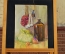 Картина "Натюрморт с калиной", акварель. Автор - Шавлов А.Ф., 1988г.