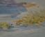 Картина "И отделенные, седой зимы угрозы", акварель. Автор - Шавлов А.Ф., 1992г.