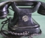 Телефон, телефонный аппарат настольный Немецкий W28 H&S, Siemens  1930-е годы. Стеклянные звоночки.