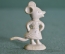 Игрушка, миниатюра "Мышь, мышка". Из набора Теремок. Пластик.