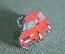 Знак, значок "Автомобиль Caddy, Фольксваген". Кэдди, грузовой. Красный. Volkswagen. Цанга. #1.
