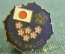 Знак, значок "Полиция Японии. Japan Police". Сакура. Цанга.