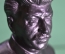 Бюст черный "Иосиф Виссарионович Сталин". Искусственный мрамор.