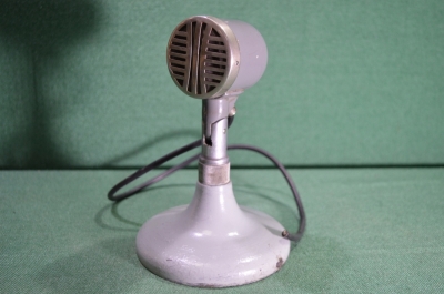 Динамический микрофон "МД"- 55 "Октава", 1957 год, СССР