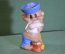 Игрушка резиновая "Моряк морячок мультфильм". Chicco. Резина. Италия. 1970е.