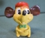 Игрушка резиновая "Мышь Микки Маус". Резина. Югославия. 1970е. #1