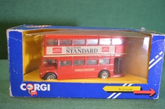 Машинка модель "Routemaster Bus". Автобус. Corgi. 1:40. Коробка. Великобритания. 1990 г.