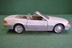 Машинка модель "Мерседес Mercedes 500 SL". 1:24. Китай. 1990е.