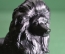  Статуэтка Королевский пудель. Цвет черный. Искусственный мрамор. 12 см.