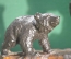 Массивная деревянная скульптура "Медведи", Япония