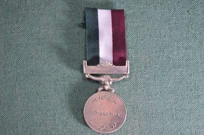 Медаль "За возврат к демократии". Пакистан. 1988 год.