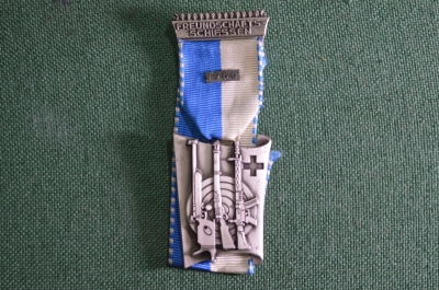 Медаль "Freundschafts schiessen", Швейцария, 1966г.