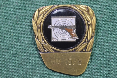 Стрелковый квалификационный знак. 1978 год. Австрия.