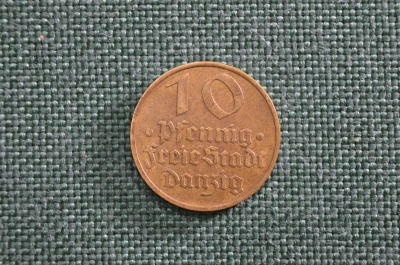 10 пфеннигов 1932, Данциг, 10.2.