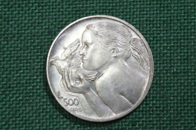 500 лир 1973 Сан-Марино , серебро, UNC