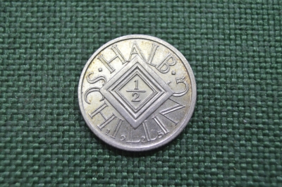 1/2 шиллинга 1925 год, Австрия, серебро, UNC