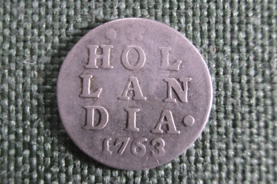 2 стивера 1763, Голландия, серебро