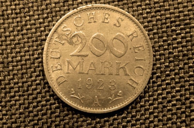 200 марок 1923 года, Веймарская республика, Германия