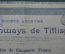 Трамваи Тифлиса (Tramways De Tiflis). Акция на 50 франков, со штампом. Тифлис (Тбилиси), 1901 год.