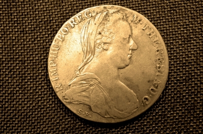 Талер 1780 год, Мария Терезия, посмертный. (рестрайк), Австрия, серебро
