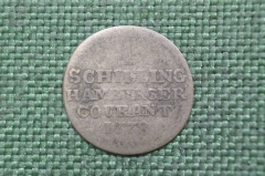 Монета 1 шиллинг 1778 Германия, Гамбург, серебро