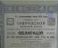  Облигация 187 рублей 50 копеек. Общество Тавризской железной дороги. 1913 год.