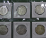 5 марок ФРГ 1966-1986, полный комплект 38 монет, серебро, никель 
