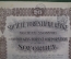 Акция на 500 франков, общество "Бельгийская лесная корпорация", Бельгия, 1927 год