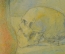 Картина "Натюрморт с девушкой и черепом". Автор Федорец Владимир. Холст, масло. 1993 г.