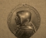 Настольная бронзовая медаль "Джироламо Савонарола". "Girolamo Savonarola".  Европа.